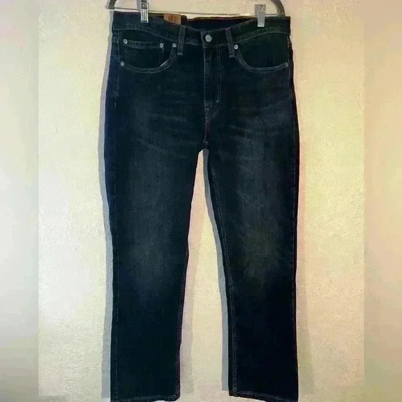 Levi’s 514 Stretch Sits Below The Waist Slim To Ankle Jeans Size 34x32 NWT - Picture 4 of 5
